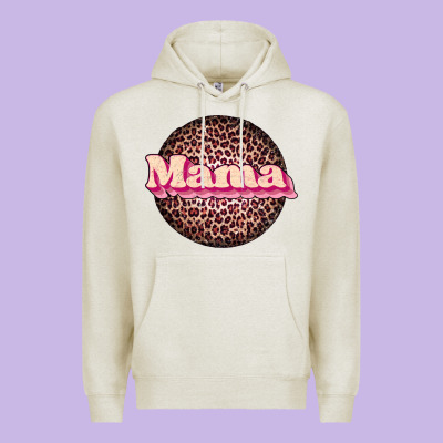 Mama Leopard Premium Hoodie Designed By Jahusdesignshop