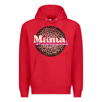 Red mama leopard Premium Hoodie - JahusDesignShop