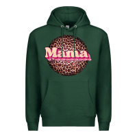 Sports Green mama leopard Premium Hoodie - JahusDesignShop