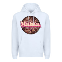White mama leopard Premium Hoodie - JahusDesignShop