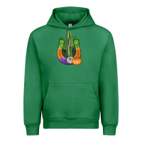 Emerald horseshoe halloween cactus Urban Hoodie - AdoDesignShop