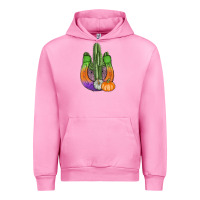 Horseshoe Halloween Cactus Urban Hoodie | Teevron
