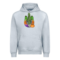 Heather Grey horseshoe halloween cactus Urban Hoodie - AdoDesignShop