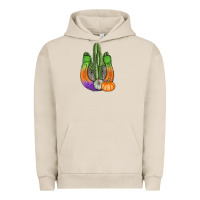 Pigment French Oak horseshoe halloween cactus Urban Hoodie - AdoDesignShop