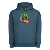 Pigment Midnight Navy horseshoe halloween cactus Urban Hoodie - AdoDesignShop