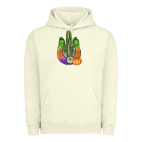 Pigment Pistachio horseshoe halloween cactus Urban Hoodie - AdoDesignShop