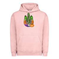 Pigment Salmon horseshoe halloween cactus Urban Hoodie - AdoDesignShop
