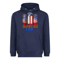 Navy Ameri can Heavyweight Hoodie - texasbilliewilder