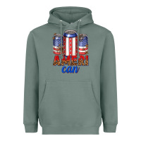 Sage Ameri can Heavyweight Hoodie - texasbilliewilder