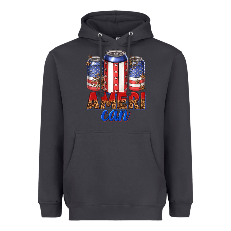 Ameri Can Heavyweight Hoodie by texasbilliewilder | Teevron