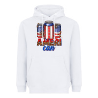 White Ameri can Heavyweight Hoodie - texasbilliewilder