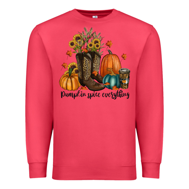 Pumpkin Spice Everything Premium Sweatshirt by RanaPortraitStore | Teevron