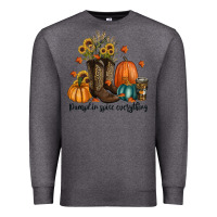Charcoal Heather pumpkin spice everything Premium Sweatshirt - RanaPortraitStore