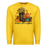 Lemon pumpkin spice everything Premium Sweatshirt - RanaPortraitStore