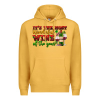 Mustard its the most wonderful wine of the year Premium Hoodie - AdoDesignShop