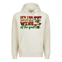 Oatmeal Heather its the most wonderful wine of the year Premium Hoodie - AdoDesignShop