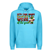 Ocean Blue its the most wonderful wine of the year Premium Hoodie - AdoDesignShop