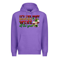 Purple its the most wonderful wine of the year Premium Hoodie - AdoDesignShop