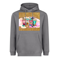 Storm small business coffee cups Heavyweight Hoodie - Zillion Design Studio