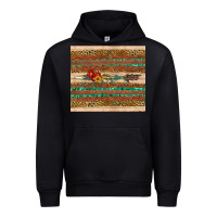 Black arrow wooden sunflower Urban Hoodie - Artiststas