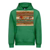 Emerald arrow wooden sunflower Urban Hoodie - Artiststas