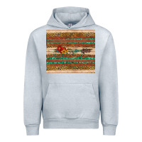 Heather Grey arrow wooden sunflower Urban Hoodie - Artiststas