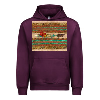 Mauve Wine arrow wooden sunflower Urban Hoodie - Artiststas