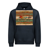 Navy arrow wooden sunflower Urban Hoodie - Artiststas