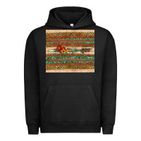 Pigment Black arrow wooden sunflower Urban Hoodie - Artiststas