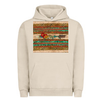Pigment French Oak arrow wooden sunflower Urban Hoodie - Artiststas