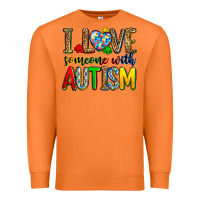 Carrot i love someone with autism Premium Sweatshirt - Zillion Design Studio