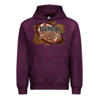 Mauve Wine football mom Urban Hoodie - AdoDesignShop