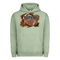 Pigment Oil Green football mom Urban Hoodie - AdoDesignShop