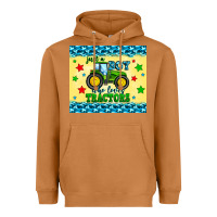 Meerkat just a boy who loves tractors Heavyweight Hoodie - Zillion Design Studio