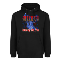 Black America home of the free Heavyweight Hoodie - texasbilliewilder