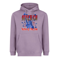 Lavender America home of the free Heavyweight Hoodie - texasbilliewilder