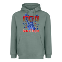 Sage America home of the free Heavyweight Hoodie - texasbilliewilder