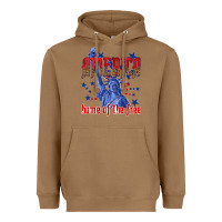Toasted Coconut America home of the free Heavyweight Hoodie - texasbilliewilder