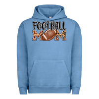 Pigment Pebble Blue football mom Urban Hoodie - AdoDesignShop