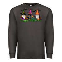 Smoke happy halloween gnome pumpkin Premium Sweatshirt - RanaPortraitStore