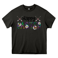 Asphalt Happy Easter Heavy Core Tee - CowhideDigitalArt