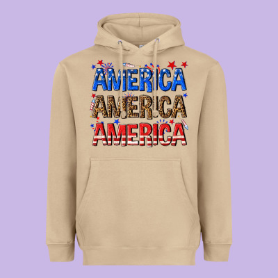 Heavyweight Hoodie America america america fourth of july