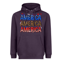 Plum America america america fourth of july Heavyweight Hoodie - texasbilliewilder