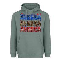 Sage America america america fourth of july Heavyweight Hoodie - texasbilliewilder