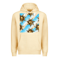 Pina Colada leopard sun seamless pattern Premium Hoodie - BundleAndBundleShop