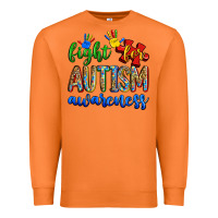 Carrot fight for autism awareness Premium Sweatshirt - Zillion Design Studio