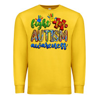 Lemon fight for autism awareness Premium Sweatshirt - Zillion Design Studio