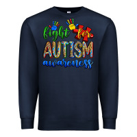 Navy fight for autism awareness Premium Sweatshirt - Zillion Design Studio