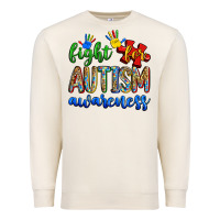 Sandshell fight for autism awareness Premium Sweatshirt - Zillion Design Studio