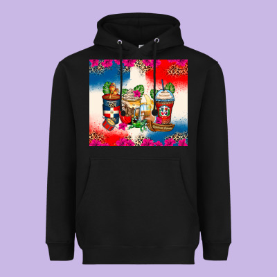 Heavyweight Hoodie dominican republic coffee cups